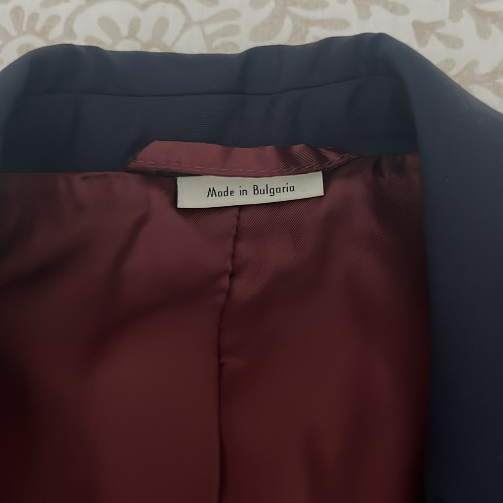 Vintage Navy Blue Gucci Blazer - Picture 3 of 10
